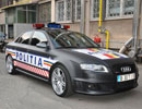 Audi RS4 tunat pentru Poliia Rutier din Constana