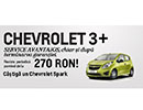 Chevrolet 3+ ofer service avantajos chiar i dup terminarea garaniei