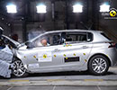 Noul Peugeot 308, 5 stele la testele de siguran Euro NCAP