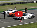 VIDEO: Liniue cu Porsche 918 Spyder, McLaren 650S Spider i Koenigsegg Agera R