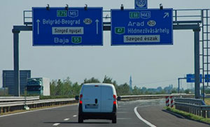 foto-romania s-a racordat la reteaua de autostrazi din occident