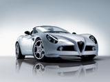 Alfa-Romeo 8C Spider wallpaper