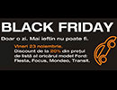 BLACK FRIDAY i n lumea auto: 20% reducere la orice main Ford