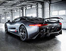 Jaguar C-X75, prototip de supercar hibrid, prezint tehnologiile viitorului