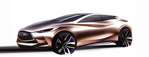 foto-frankfurt 2013 infiniti q30 concept pentru viitorul pas in extinderea portofoliului