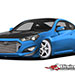 foto-hyundai genesis coupe de 1000 cp pregatit pentru sema 2013