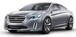 foto-subaru prezinta legacy concept la salonul auto de la los angeles