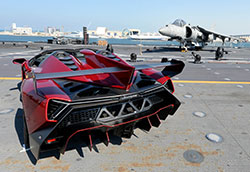 foto-lamborghini veneno roadster - supercar-ul de 33 mil de euro si-a facut debutul in abu dhabi