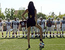 VIDEO: Kia şi supermodelul Adriana Lima arată americanilor cum se joacă fotbalul adevărat