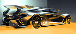 foto-mclaren p1 gtr cel mai puternic model din toate timpurile