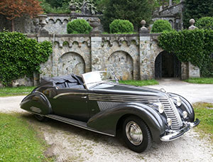 foto-lancia astura din 1938 a castigat concursul de eleganta sinaia 2014