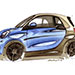 foto-primele imagini oficiale cu noile smart fortwo si smart forfour