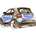 foto-primele imagini oficiale cu noile smart fortwo si smart forfour