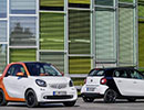 Primele imagini oficiale cu noile Smart ForTwo i Smart ForFour