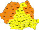 AVERTIZARE METEO: Cod PORTOCALIU de canicul