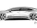 Volkswagen Arteon, noul coupe cu 4 ui, va debuta la Geneva 2017