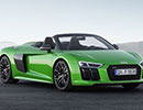 Audi R8 Spyder V10 plus, cel mai rapid decapotabil