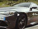 VIDEO: Transfăgărăşanul, drum pereche cu Alfa Romeo