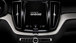 foto-volvo sensus infotainment creat in colaborare cu google android