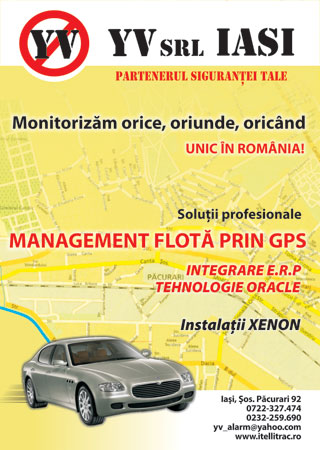 YV - management de flote prin GPS